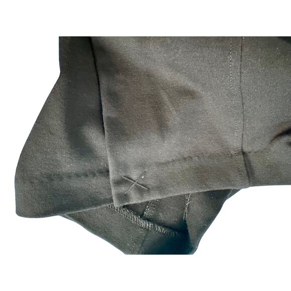 Chico's Black corpcore skirt classic businesswear versatile mini size 1.5 US 10 - Picture 5 of 6